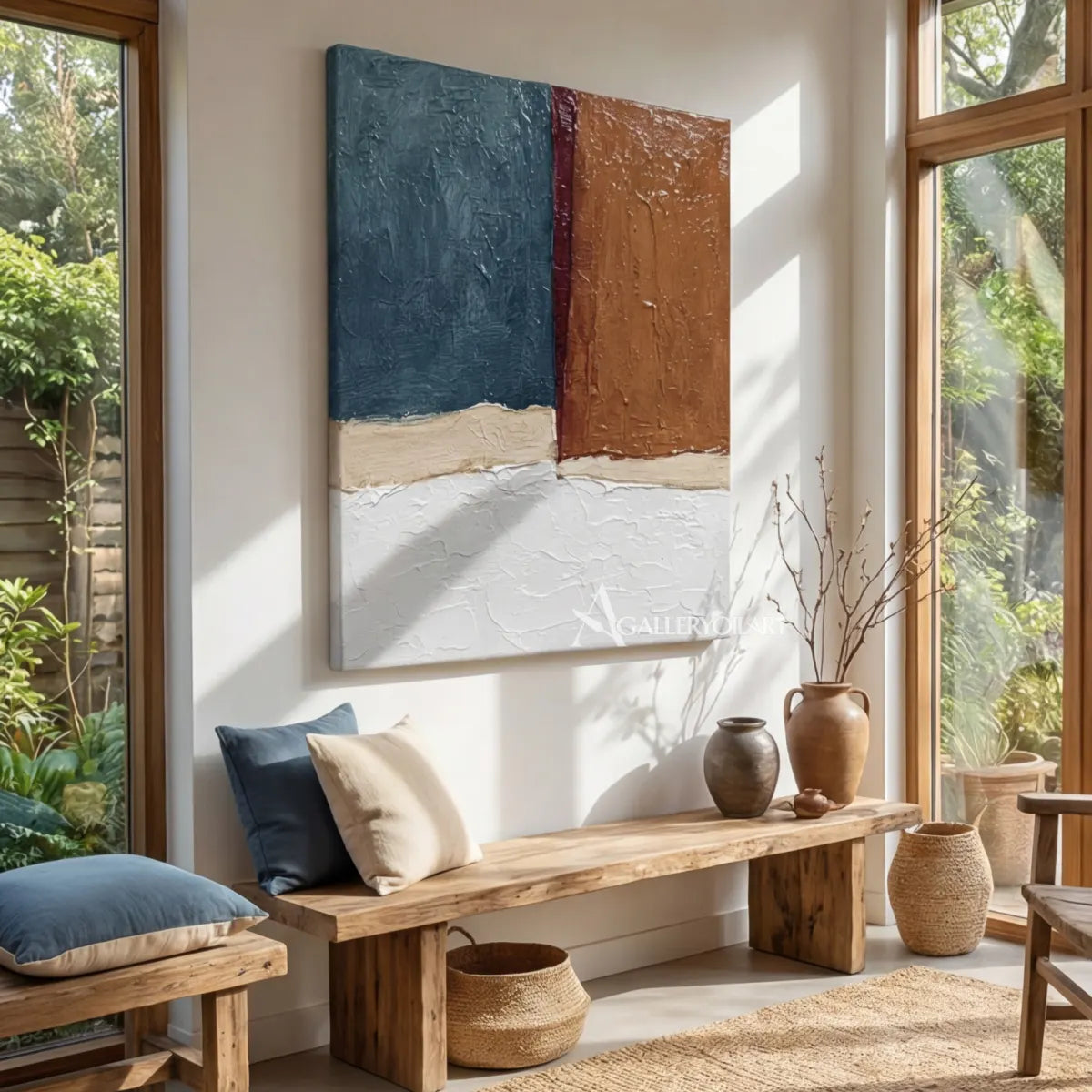 abstract-blue-and-ivory-bands-with-raised-acrylic-texture-in-a-modern-sitting-room