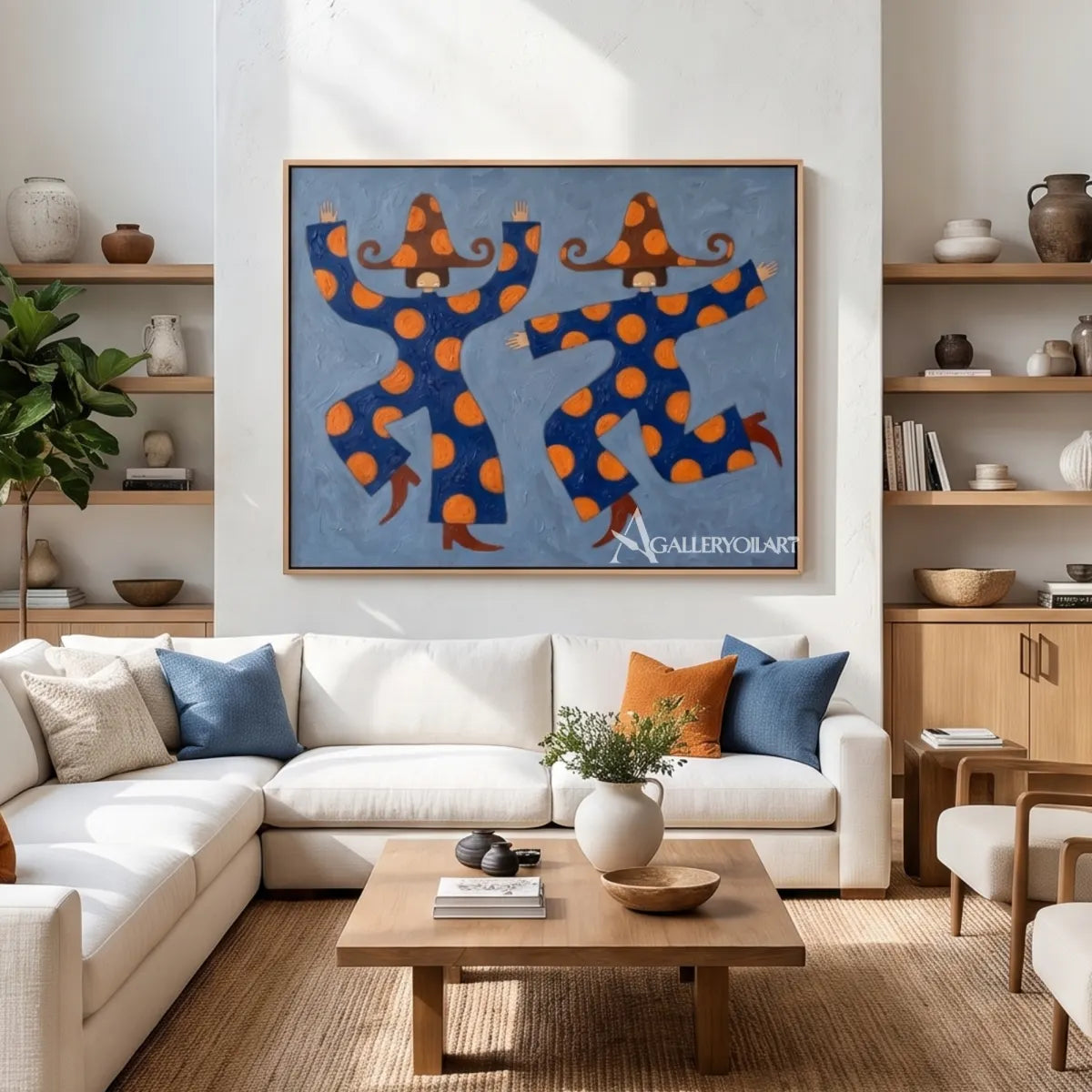 folk-art-dancers-in-a-bright-living-room-with-blue-and-orange-colors