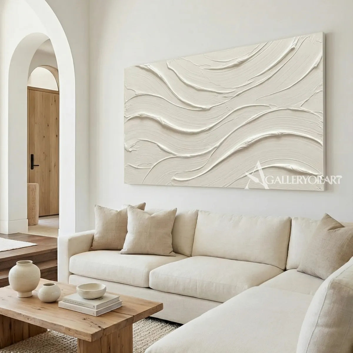 flowing-raised-ridges-portrait-art-white-wall-art-bright-lounge