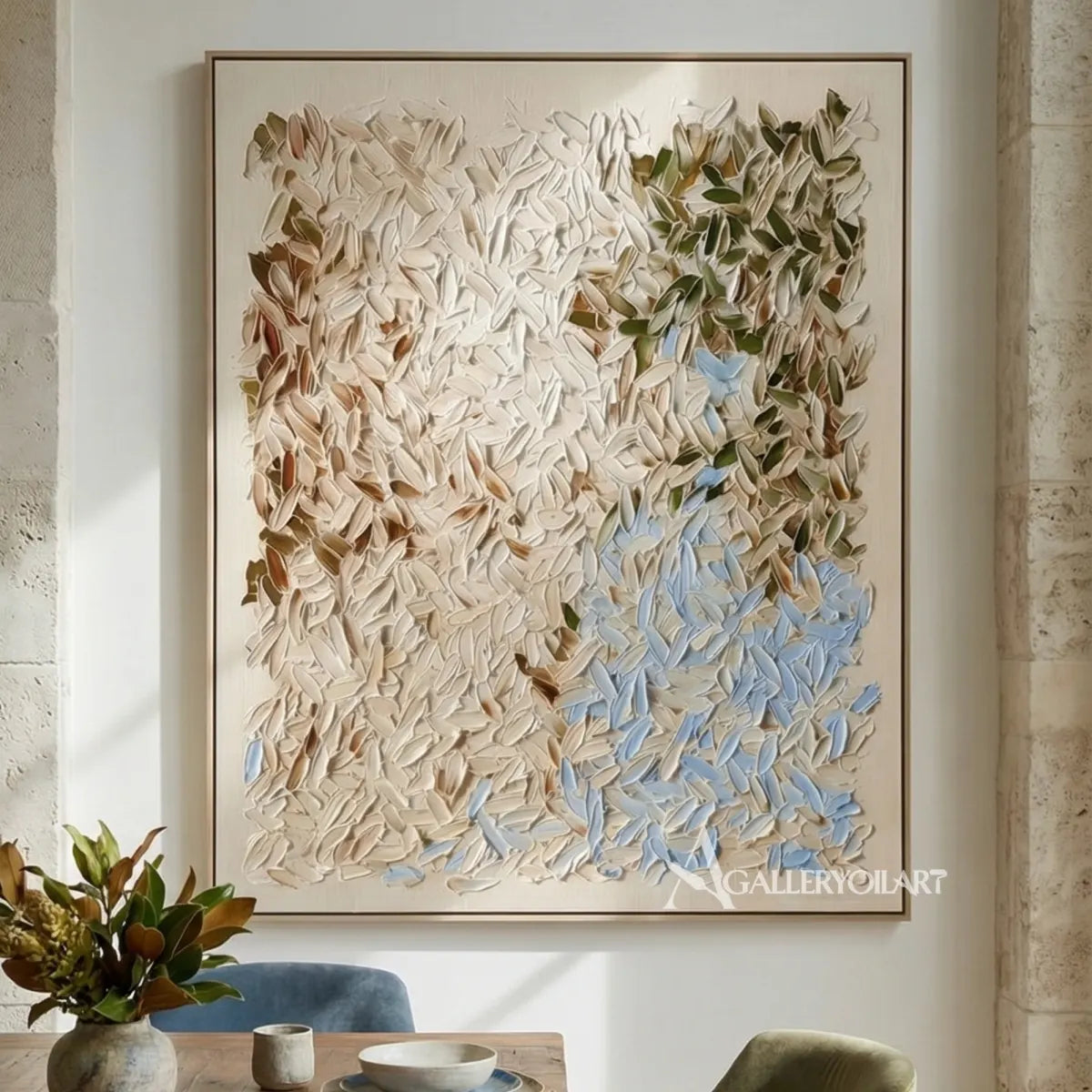 layered-floral-abstraction-portrait-art-beige-wall-art-bright-lounge
