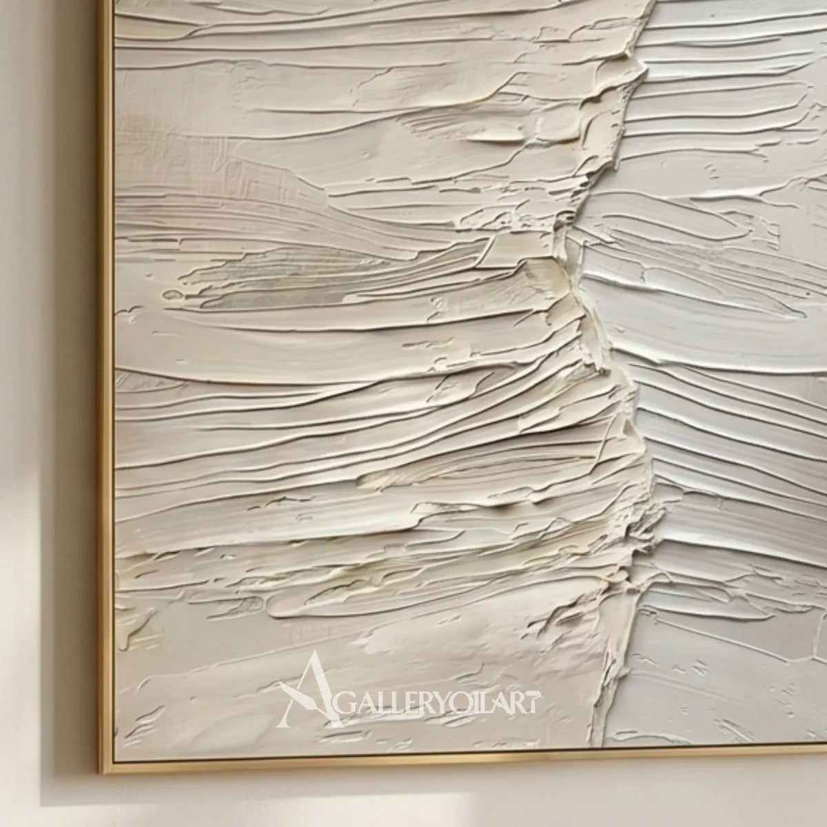 Close-up-of-beige-sea-beach-art-with-layered-horizon-texture