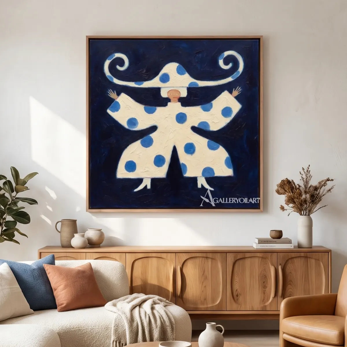 open-armed-figure-on-a-bright-wall-in-folk-art-style-with-blue-and-cream-colors