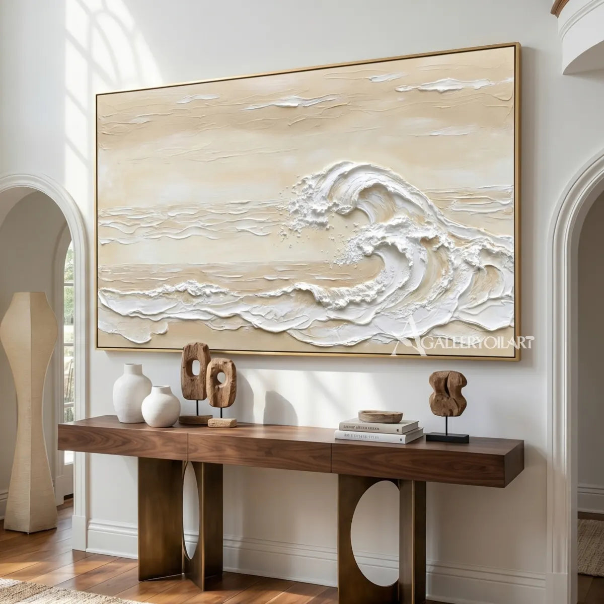 tidal-foam-curl-sea-beach-beige-console-hall