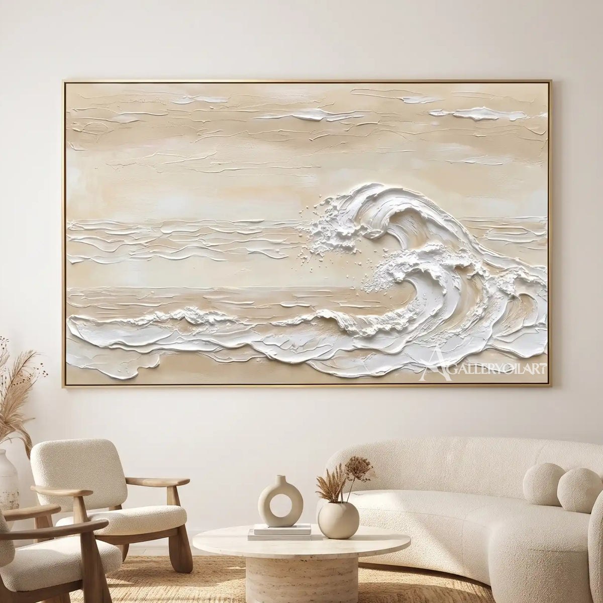 tidal-foam-curl-sea-beach-beige-living-room-sofa-chairs-wall-art