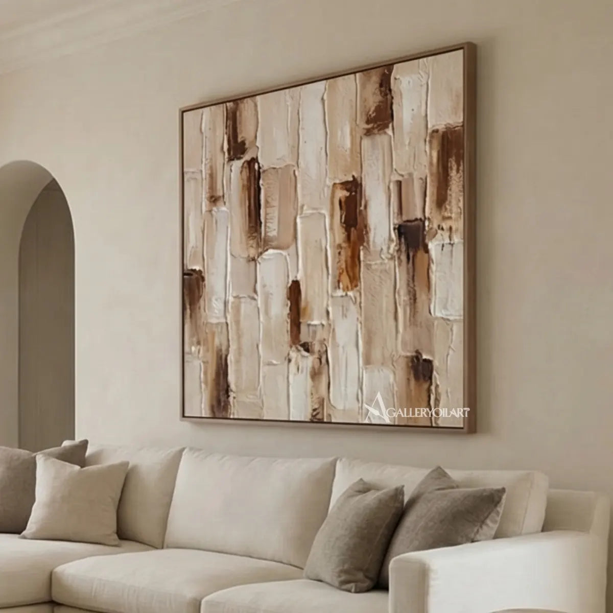 textured-3d-weathered-abstract-blocks-cream-sand-beige-warm-brown-and-rust-wall-art-in-sofa-room