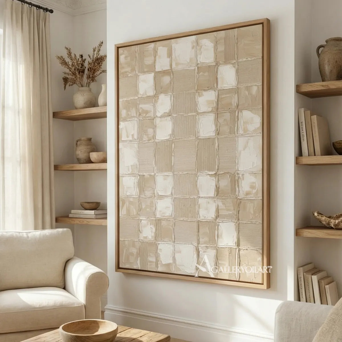 pale-geometric-blocks-portrait-art-beige-wall-art-console-wall