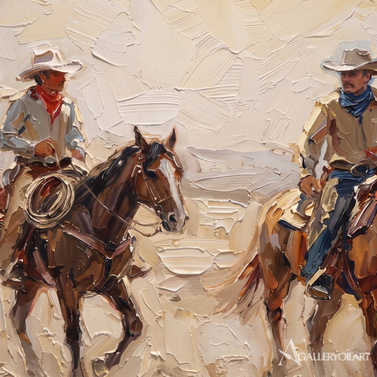 open-range-riders-western-cowboy-beige-wall-art-in-a-painted-detail