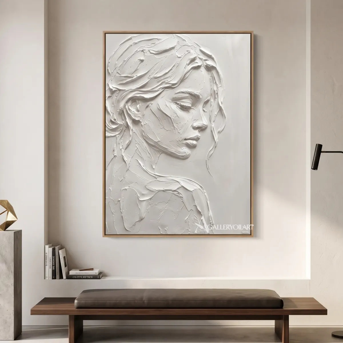 relief-portrait-grace-textured-3d-white-wall-art-in-a-minimalist-interior
