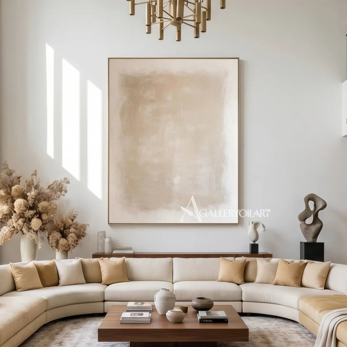 abstract-art-painting-of-a-layered-beige-field-with-faint-white-lines-in-a-contemporary-lounge