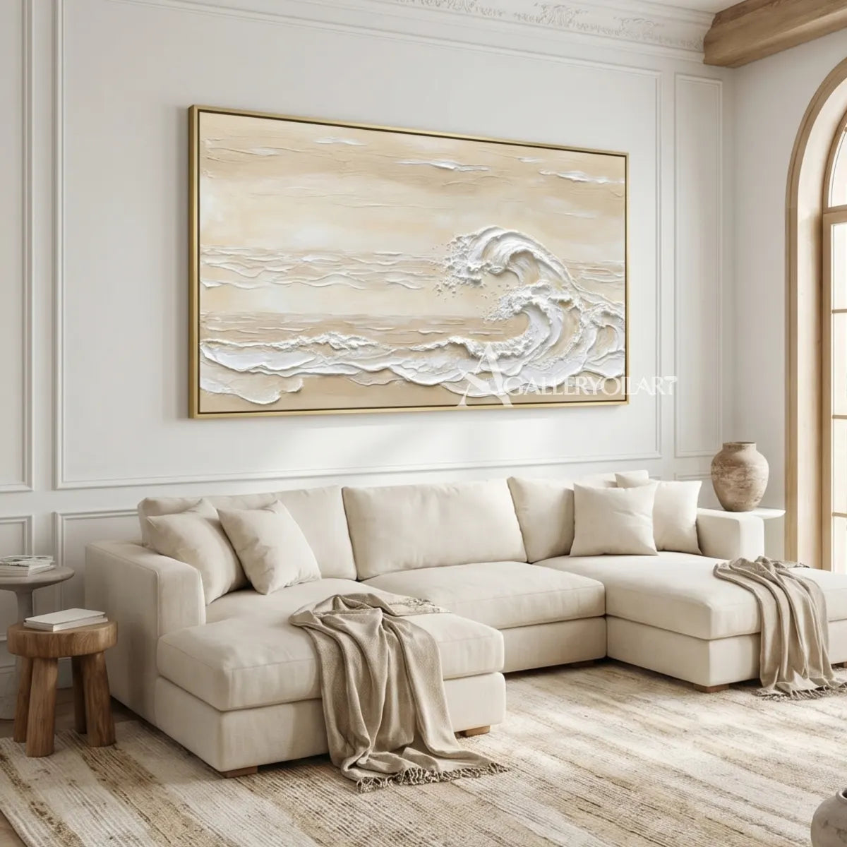 tidal-foam-curl-sea-beach-beige-bedroom