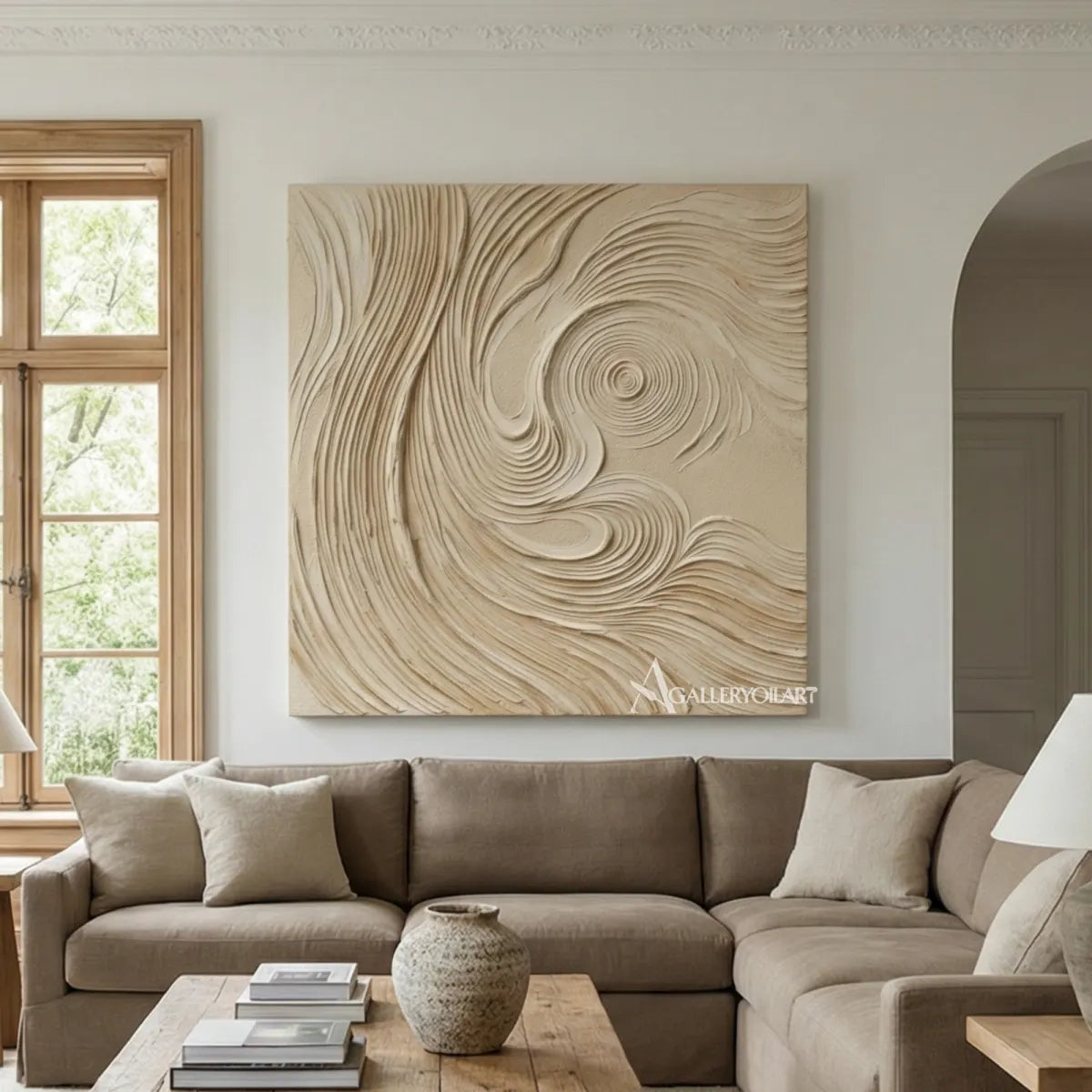 textured-3d-turning-relief-currents-ivory-sand-beige-warm-taupe-and-soft-cream-wall-art-in-sofa-room