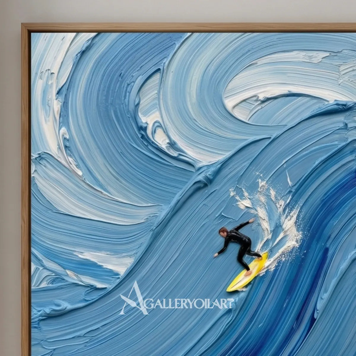 Wavebound-surfer-sea-beach-art-detail-in-blue